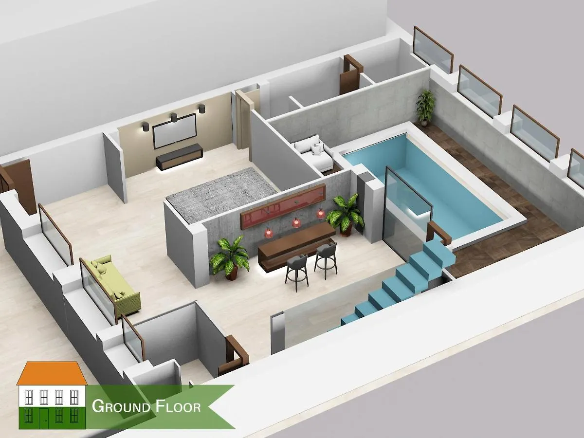 Vivilo With Private Pool-Foresteria Appartamento Milano Italia